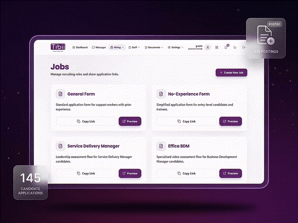 Hiroo Jobs Management — create and manage job listings